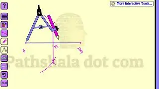 রেখাকে ৪ সমান ভাগে ভাগ করার সহজ নিয়ম | Compass Construction Bangla