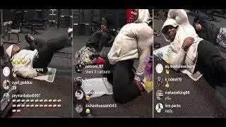 IFBB PRO KAI GREENE's LIVE ABS WORK OUT DURING THE LOCKDOWN