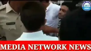 MIM Corporator Samad Bin Abdat Against Chandrayangutta Police In murder issue