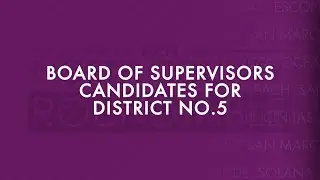 North County Roundtable - Board of Supervisors Candidates for District No. 5