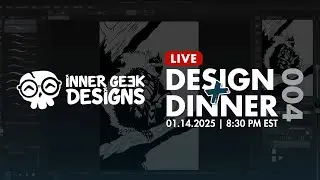 🔴 Design & Dinner 004 | #clipstudiopaint digital drawing  1/14/2026 🔴