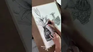 วาดเส้นหุ่นนิ่งที่ nakhon art space #นครศรีธรรมราช #drawing #วาดเส้น #ศิลปะ