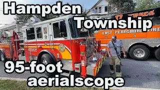 Fire Truck Seagrave Marauder 95 foot Aerialscope | Hampden Township Volunteer Fire Co. Truck 30