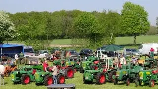 Holdertreffen 2016 - Holder Traktoren an der historischen Quantwicker Mühle in Ahaus (Münsterland)