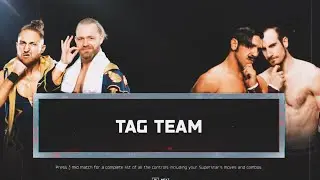 WWE 2K25 - New Catch Republic vs The Vaudevillains - NXT UK TAG TEAM MATCH - PS5 Gameplay