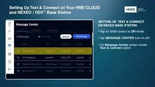 NEXEO Text and Connect