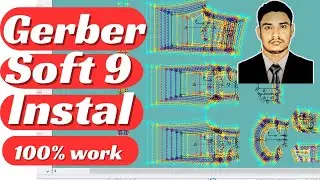 Install Gerber software v 9,How to install Gerber software v 9, Cad Bari (Gerber software install)