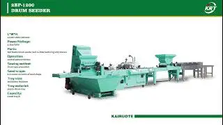 Seed processing (pelleting) machine Seed drying equipment  nursery seeding line  Vegetable seeder