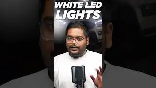 White LED Lights पे Ban?!? 🚫 #shorts #highbeam #danger #driving #facts #safety #informative #cars24