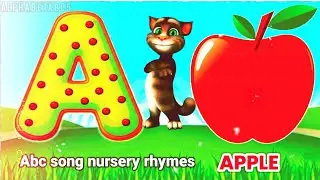 A for apple | अ से अनार | abcd | Abc phonics song nursery rhymes 