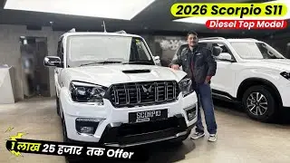 New Mahindra Scorpio s11 top model 2026 - price,features review @bikeshunt​