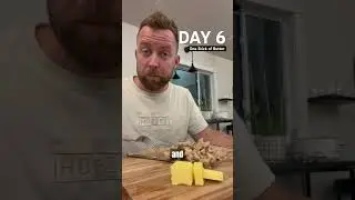 Day 6 | One Stick of Butter a Day #carnivore #butter #steak #bacon