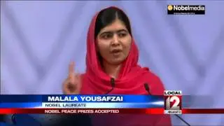 Malala's moment: Nobel winner speaks out