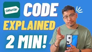 OFFERUP CODE EXPLAINED IN 2 Min! | OfferUp Code EXPLAINED 2022 | Tips