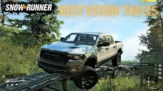 Best Pickup Trucks Generic 1500 Review - SnowRunner Gameplay