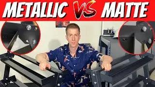 What is the Difference Between Metallic vs Matte Black | Home Gym Equipment