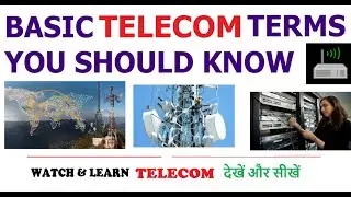 Basic Telecom terms for fresher engineer | telecom interview questions and answers