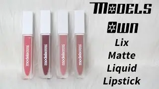 BIYW Review Chapter: #87 MODELS OWN LIX MATTE LIQUID LIPSTICK SWATCH & REVIEW
