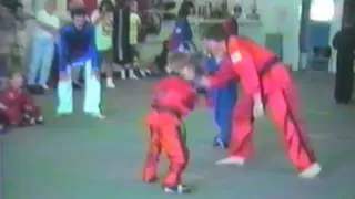 6yr Old Cory Rice 2nd Degree Brown Belt Martial Arts Test Sparring Kumite