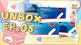 Unboxing : Flowflex 2in1 ชุดตรวจATK ตรวจน้ำลาย หรือจมูก