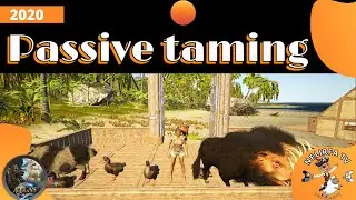 Atlas pirate survival  || Passive Taming Guide Black wood 2020