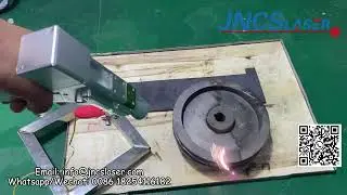 high speed 2kw handheld fiber laser cleaning machine for rust cleaning , jncslaser