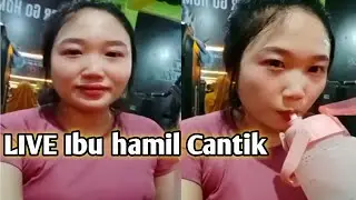 LIVE Ibu hamil Cantik Olahraga di tempat gym