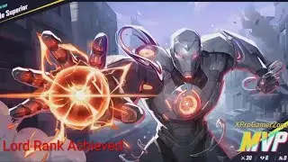 Marvel Rivals Iron Man AKA (Anthony Edward Stark&ldquo; Tony Stark) Gameplay Lord Rank achieved 
