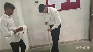 Students performing the Engineering Mechanics Practical: Compound Pendulum