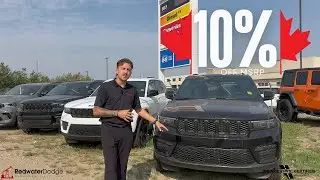 Get 10% Off MSRP OR 0% Financing for 72 Months on New 2025 Jeep Grand Cherokees at Redwater Dodge
