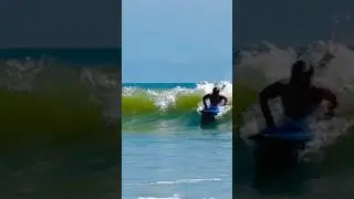 Surfing tiny waves in Florida #surf #summer #perfectwaves #surfman #surfingwaves #waves