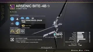 Am I The BEST Bow User in DESTINY 2 PVP? Or Is It Just My GOD ROLL Arsenic Bite-4B (Adjudicator)