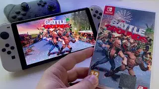 WWE 2K Battlegrounds — ОБЗОР | Игровой процесс на портативной консоли Switch OLED