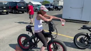 Hot summer ride/ Drink/ Super 73
