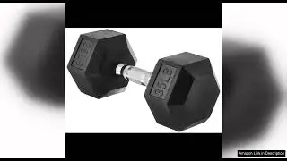 Amazon Basics Rubber Encased Exercise & Fitness Hex Dumbbell, Single, Hand Weight Review