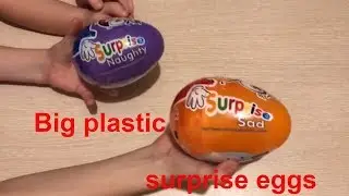 Big plastic surprise egg for kids