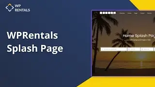 WPRentals Splash Page &mdash; создайте простую вводную страницу с изображением, видео или слайдером