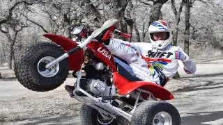 Bryan Jackson in Doug Domokos Tribute Wheelie 3-Wheeler 