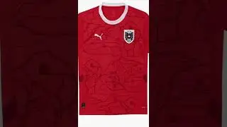 Austria Home Shirt Euro 2024 Puma #austria #football #euro2024
