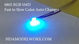 0805 RGB Color Changer Fast to Slow