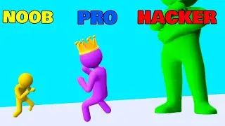 NOOB vs PRO vs HACKER in Giant Rush
