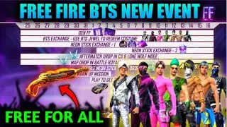 BTS EVENT CALENDAR FREEFIRE | GEN FF EVENT CALENDAR | FREEFIRE 25 MARCH EVENT | FREEFIRE NEW EVENT