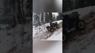 BRP бензин против BRP электро на крутом прдъеме!