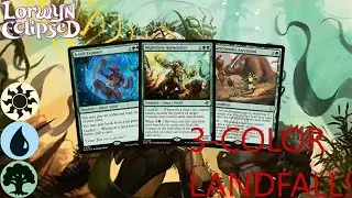 A 3-COLOR LANDFALL - BANT LANDFALL - MTG ARENA - STANDARD BO1