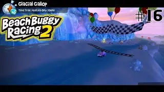 Glaciakl Gallop race open gameplay (Android, IOS).Beach Buggy Racing 2 part16