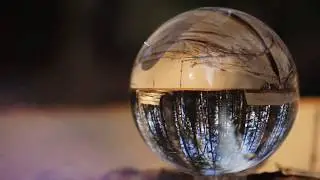 Die ganze Welt in einer Glaskugel (Lensball von Rollei)