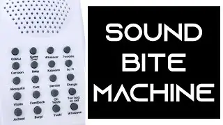 Dashing Sound Bite Machine