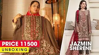 👗 Jazmin Chiffon Collection 2020 - Jazmin Unboxing Chiffon Sherene 10 Pakistani Branded Clothes 👗