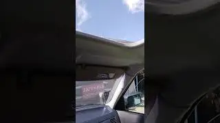26.05.24  обновил  потолок , потолочная  ткань  с подложкой , 2.5м на всё хватило.