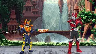 [MUGEN] Gaim vs Drive (Kamen Rider)